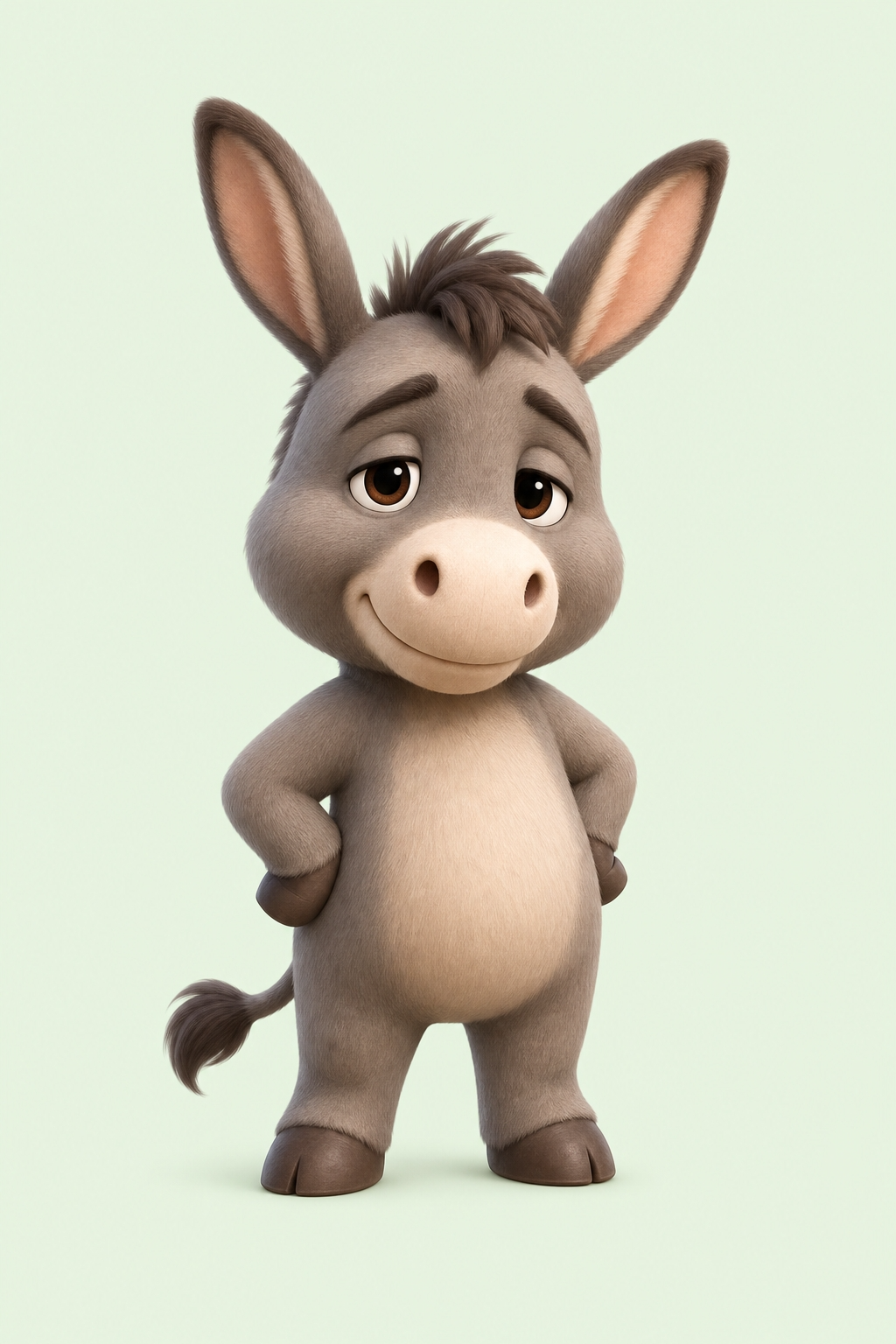 ふんばり・ロバのキャラクター