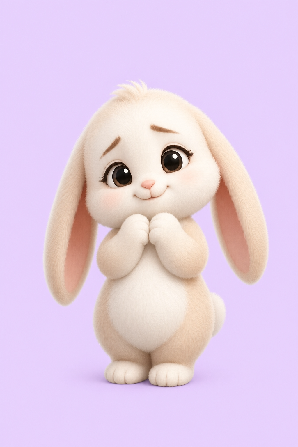 きづかい・ウサギのキャラクター