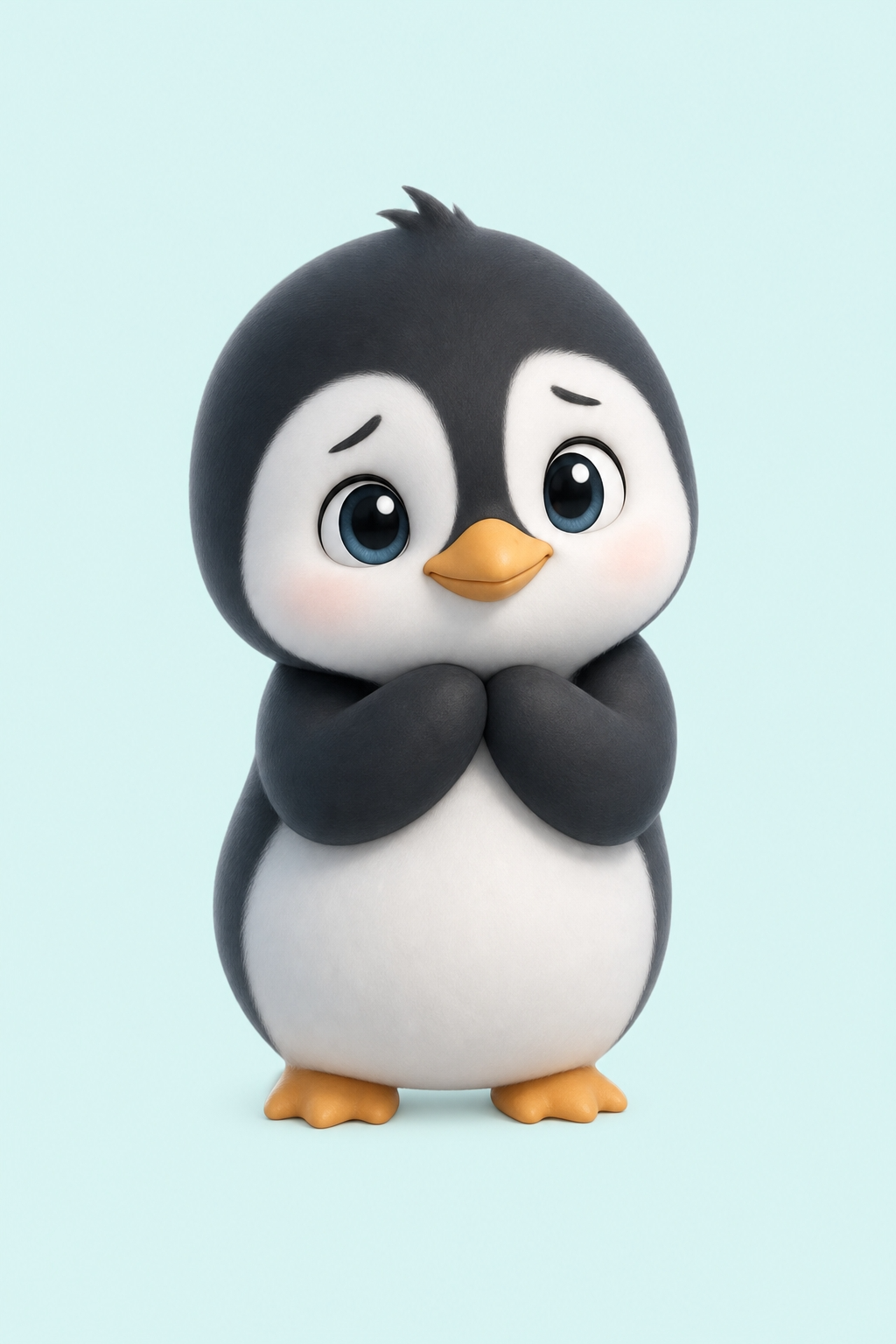 さむさむ・ペンギンのキャラクター