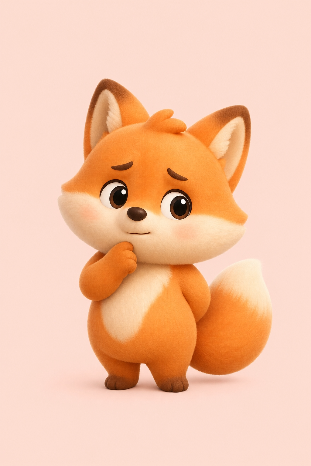 もやもや・キツネのキャラクター